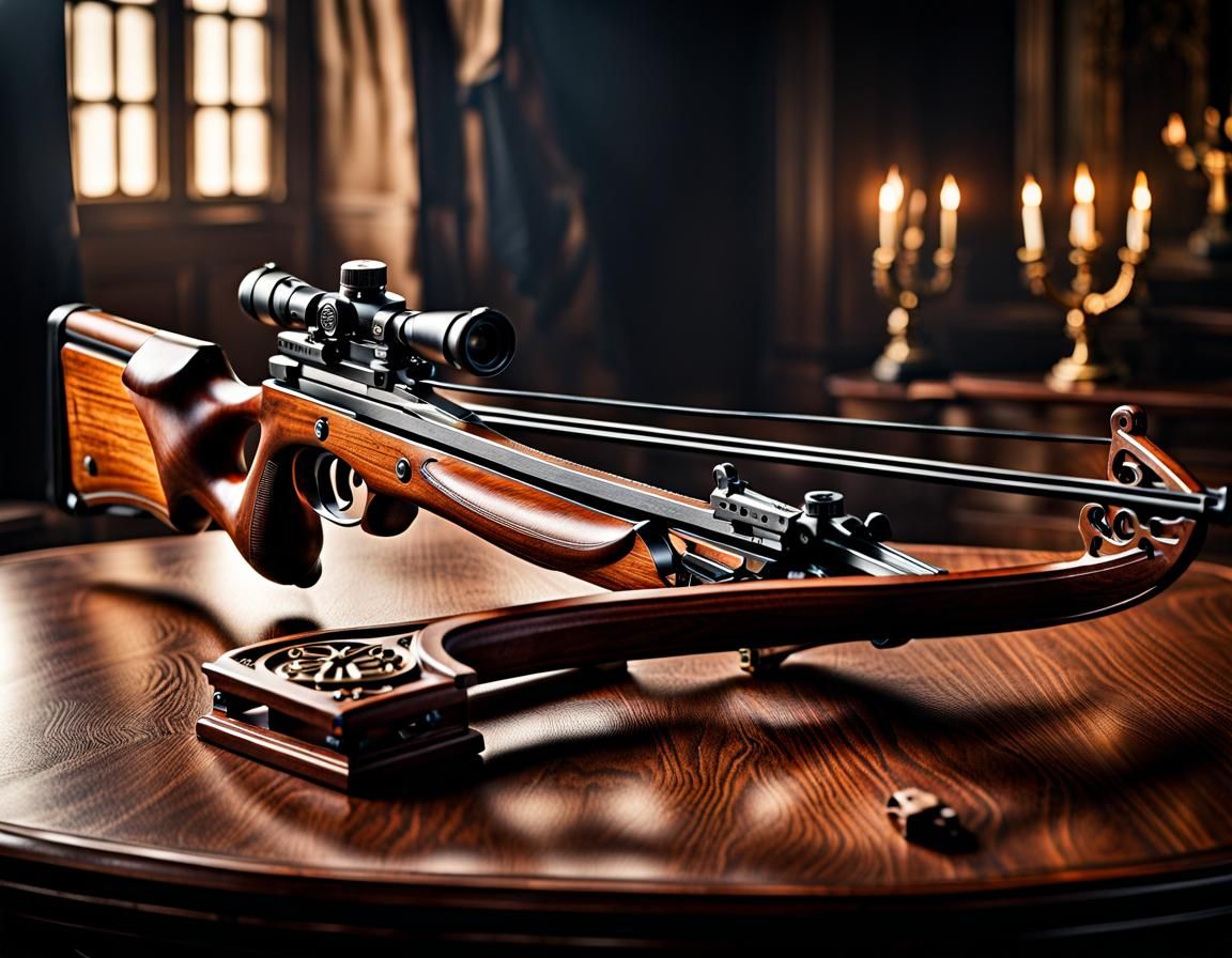 The Crossbow Invention: Hyperrealistic Cinematic Masterpiece
