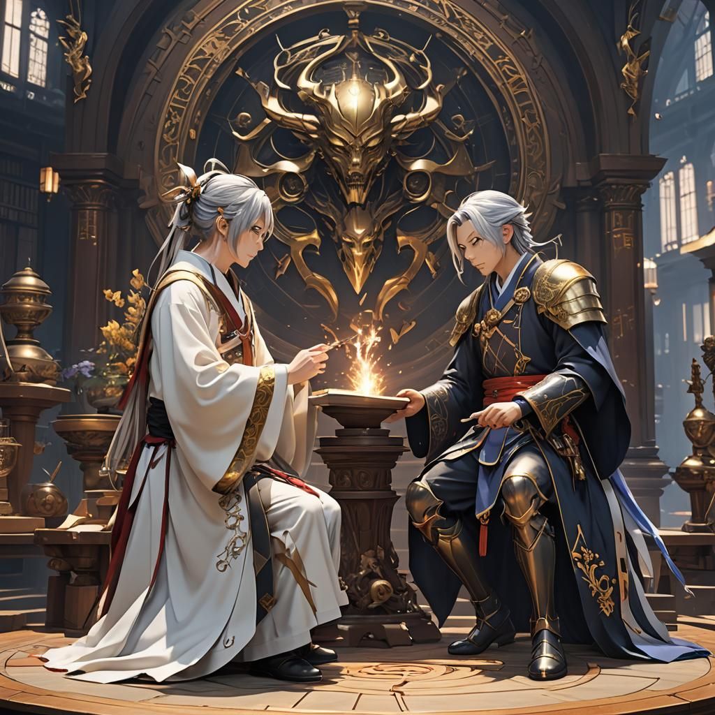 Master and Apprentice: 3D Anime Art Exchange