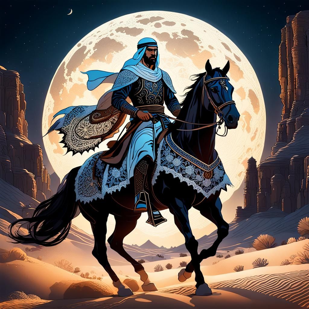 Arabian prince of the desert