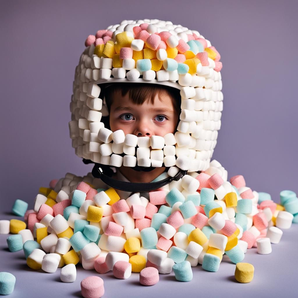 Marshmallow Helmet for Child: Sweet Protection