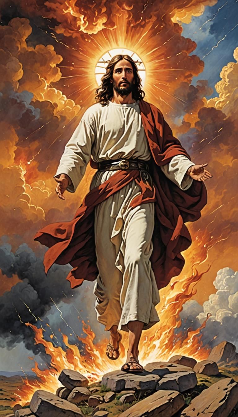 Jesus returns