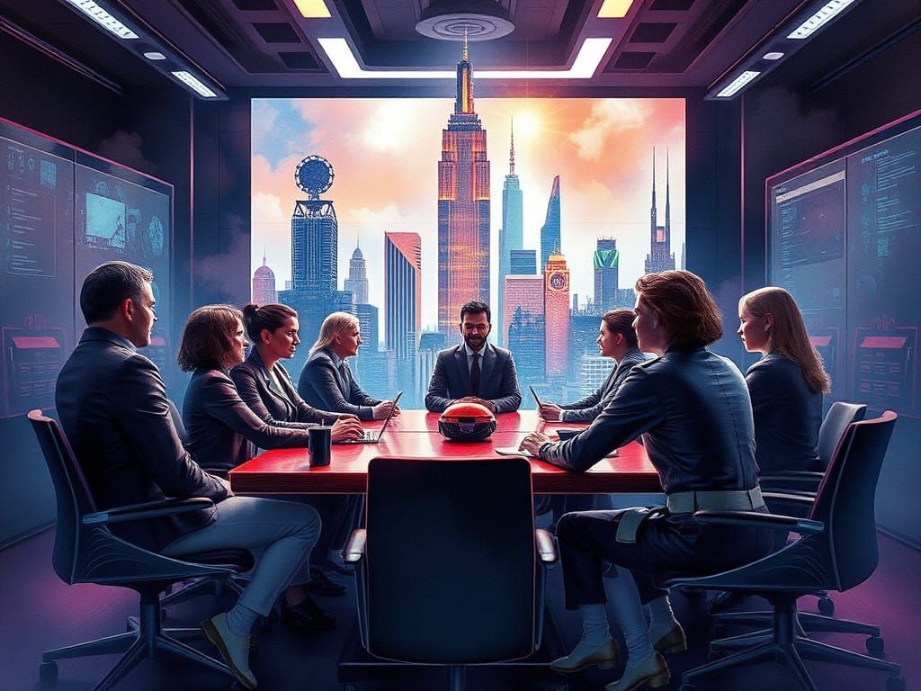 Visionaries Unite in Futuristic Concept Art