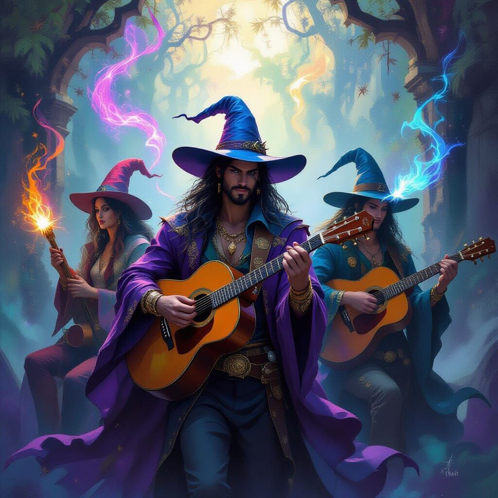 Magical Creators: Shimmering Music & Living Art