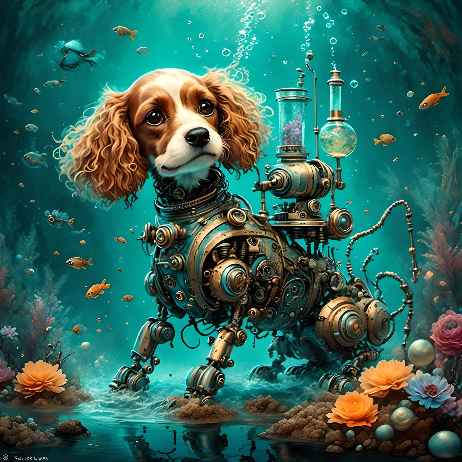 🫧 My Cyborg Dog Can Breathe Underwater 🫧