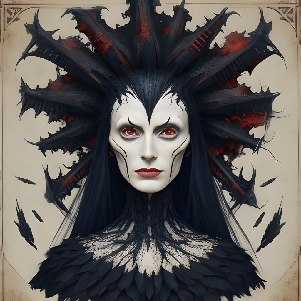 Merging Human Forms in Abstract Art