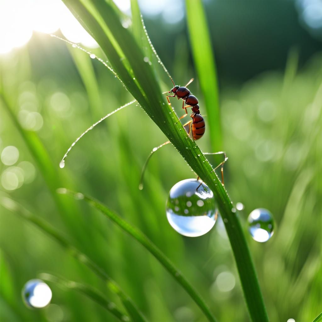 Ant Perspective: A Miniature World of Giants