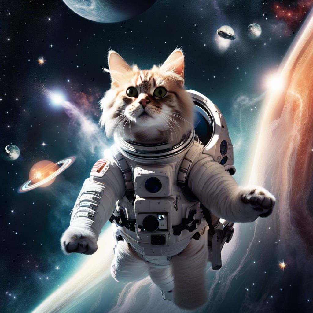 Cats Explore the Galaxy