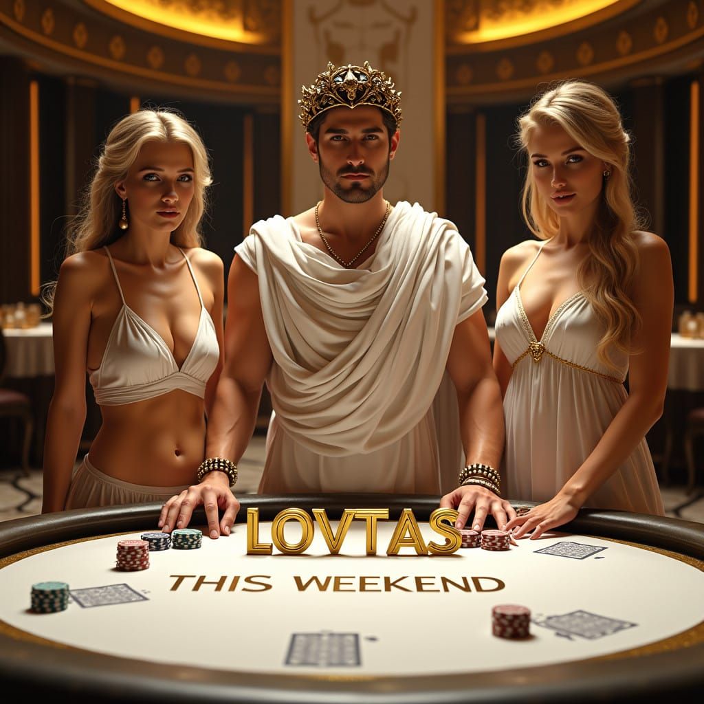 Roman Poker Tournament in Luxurious Ancient Style
