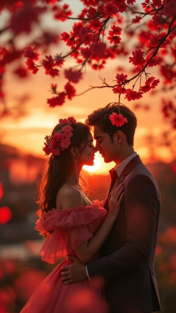 Love in Vibrant Colors