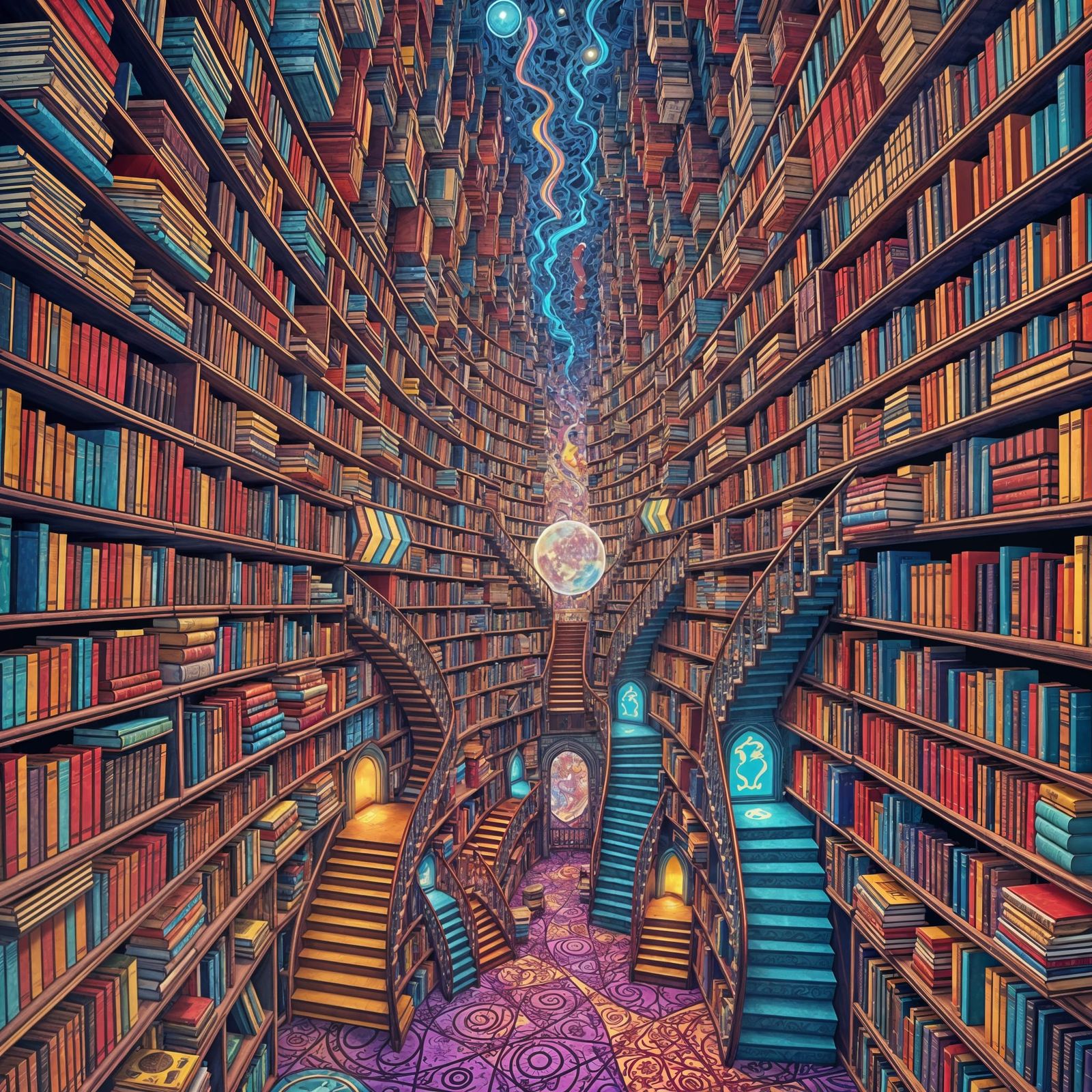 Ethereal Realm of Infinite Knowledge