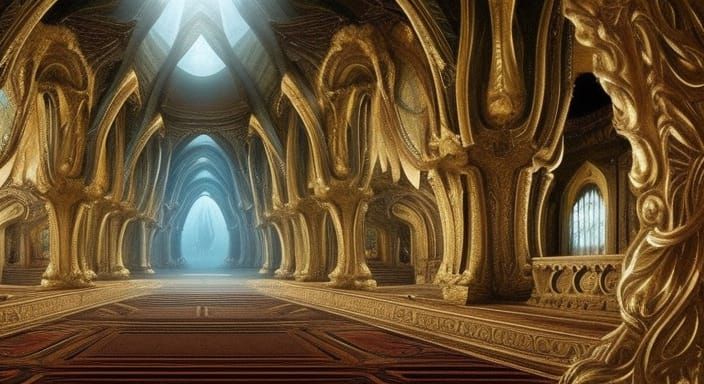 Epic Hall of the Mountain King: Digital Matte Painting
