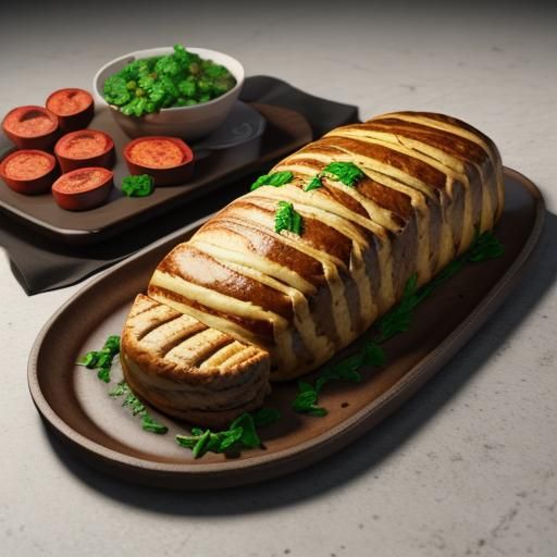 Beef Wellington 3D Render on Artstation