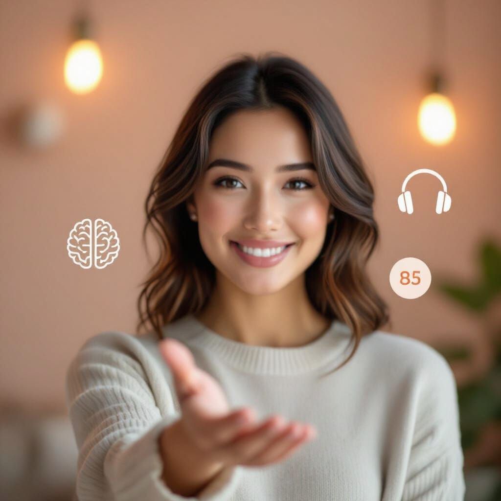 Inviting Professional Photo of Hand Offering Comfort