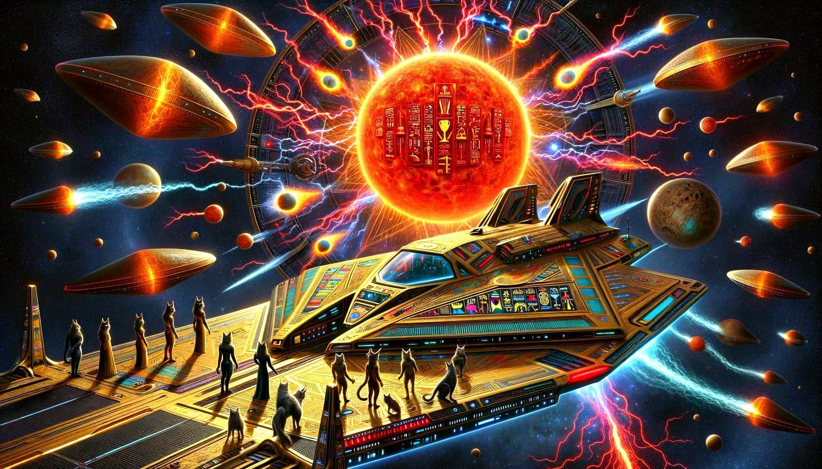 "Starship Bastara: The Rift of the Red Sun"