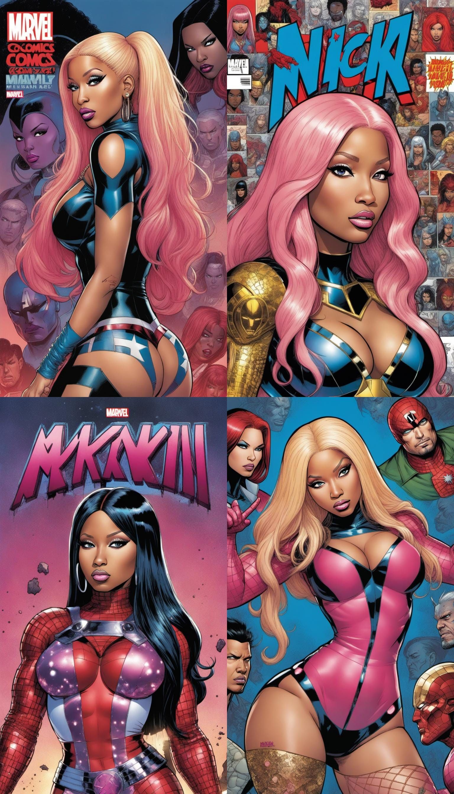 Nicki Minaj Marvel Comics