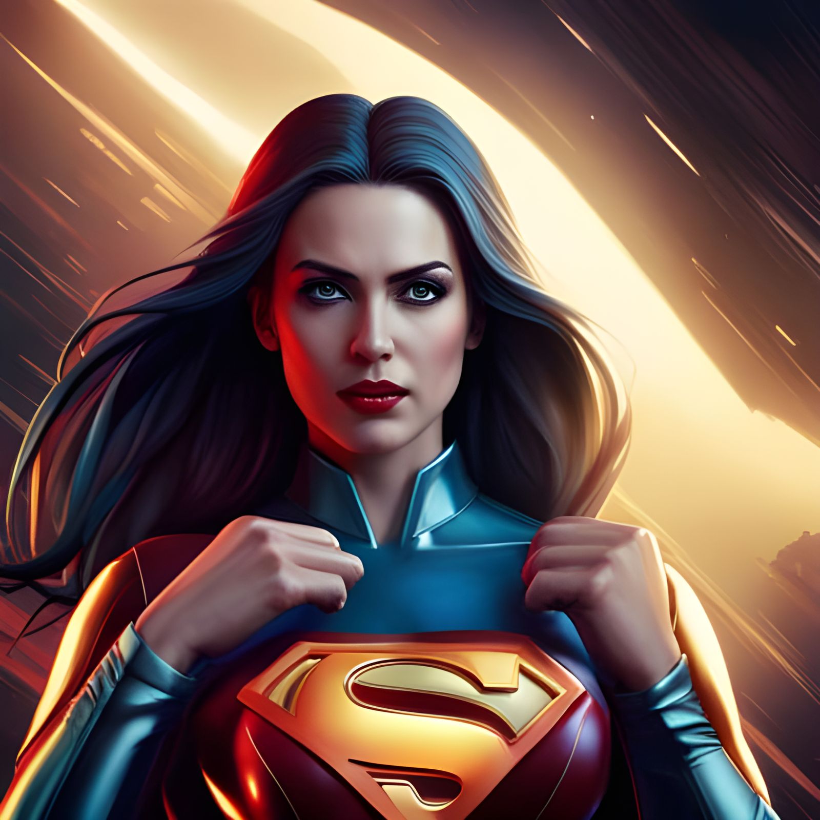 Superwoman, superhero style