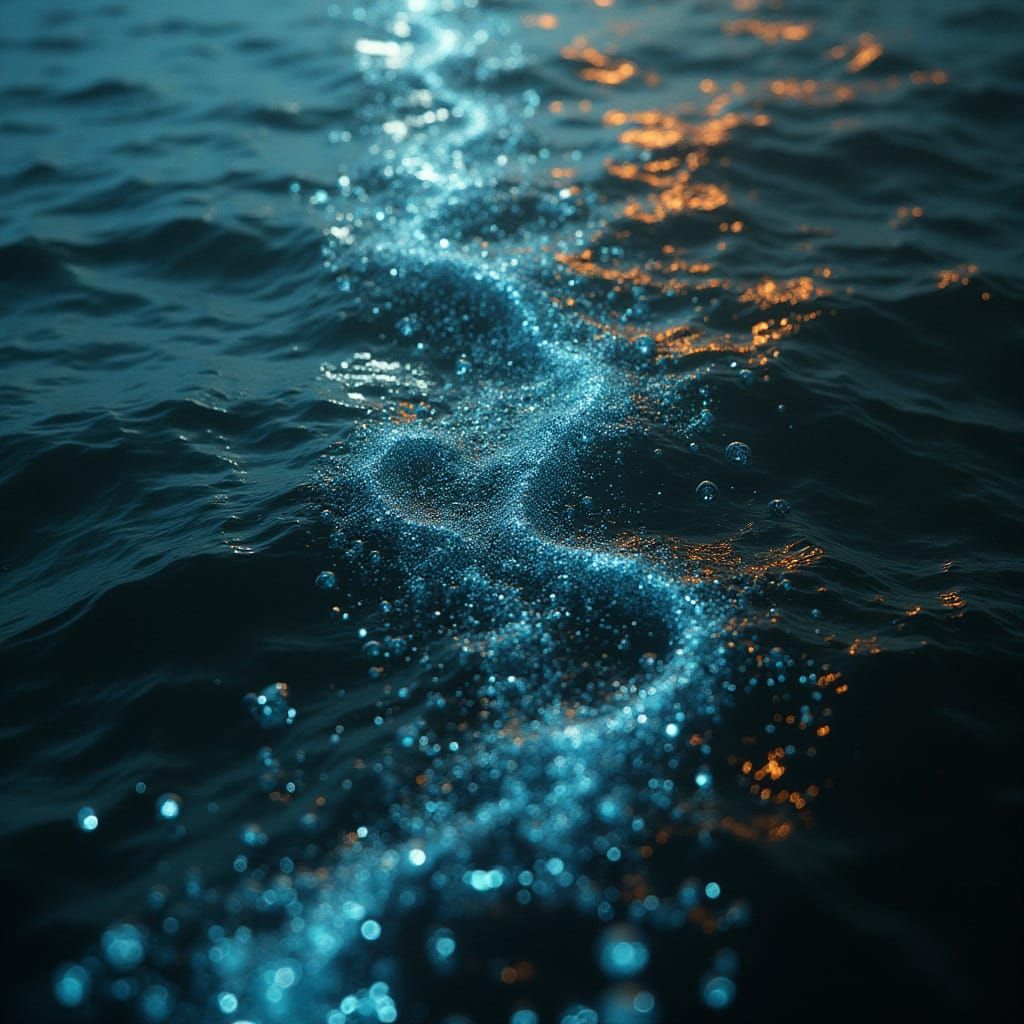 Cybernetic Interface in Vibrant Neon Hues