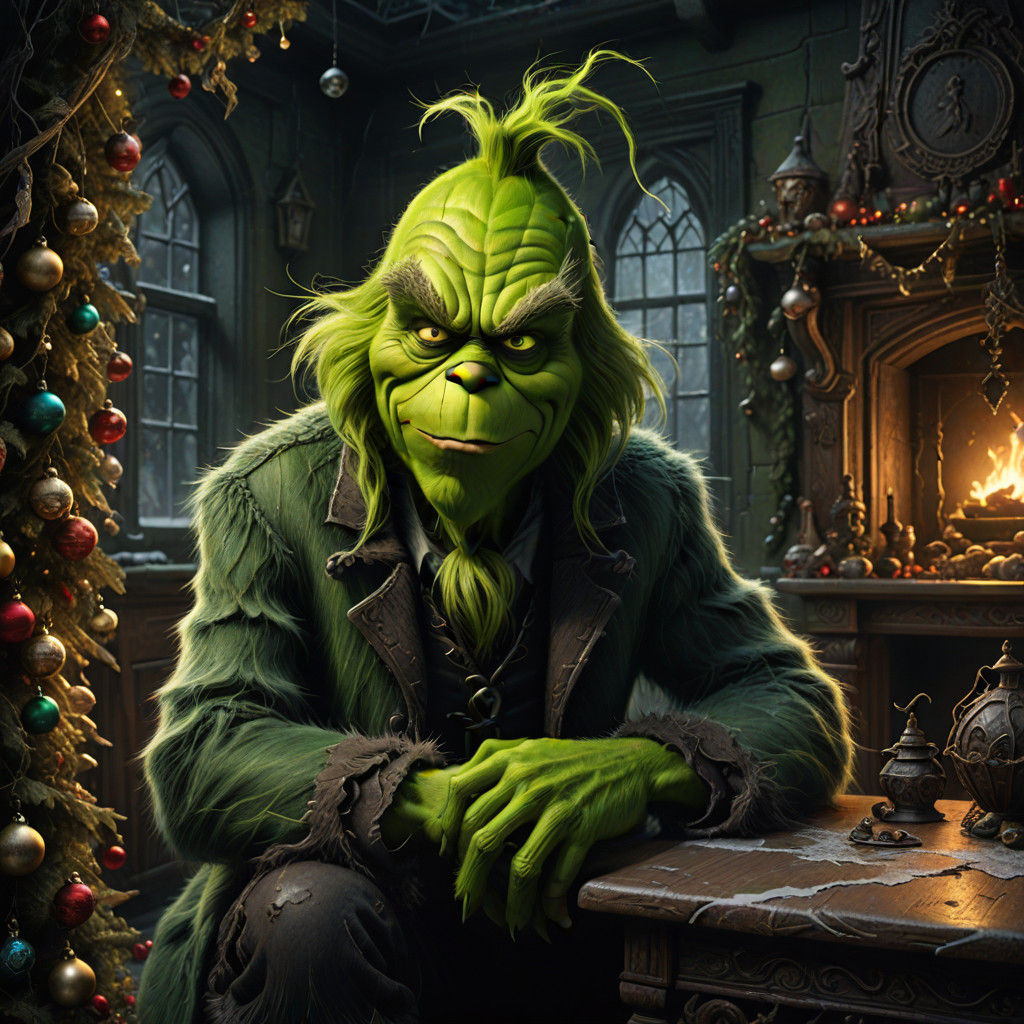 Vengeful Grinch Concocts Sinister Schemes