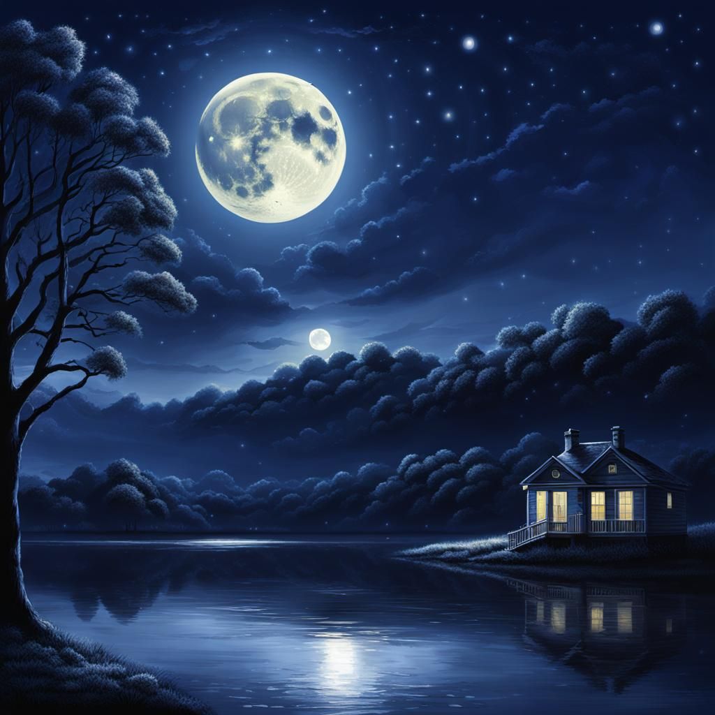 AI Interpretation of Moonlight Sonata