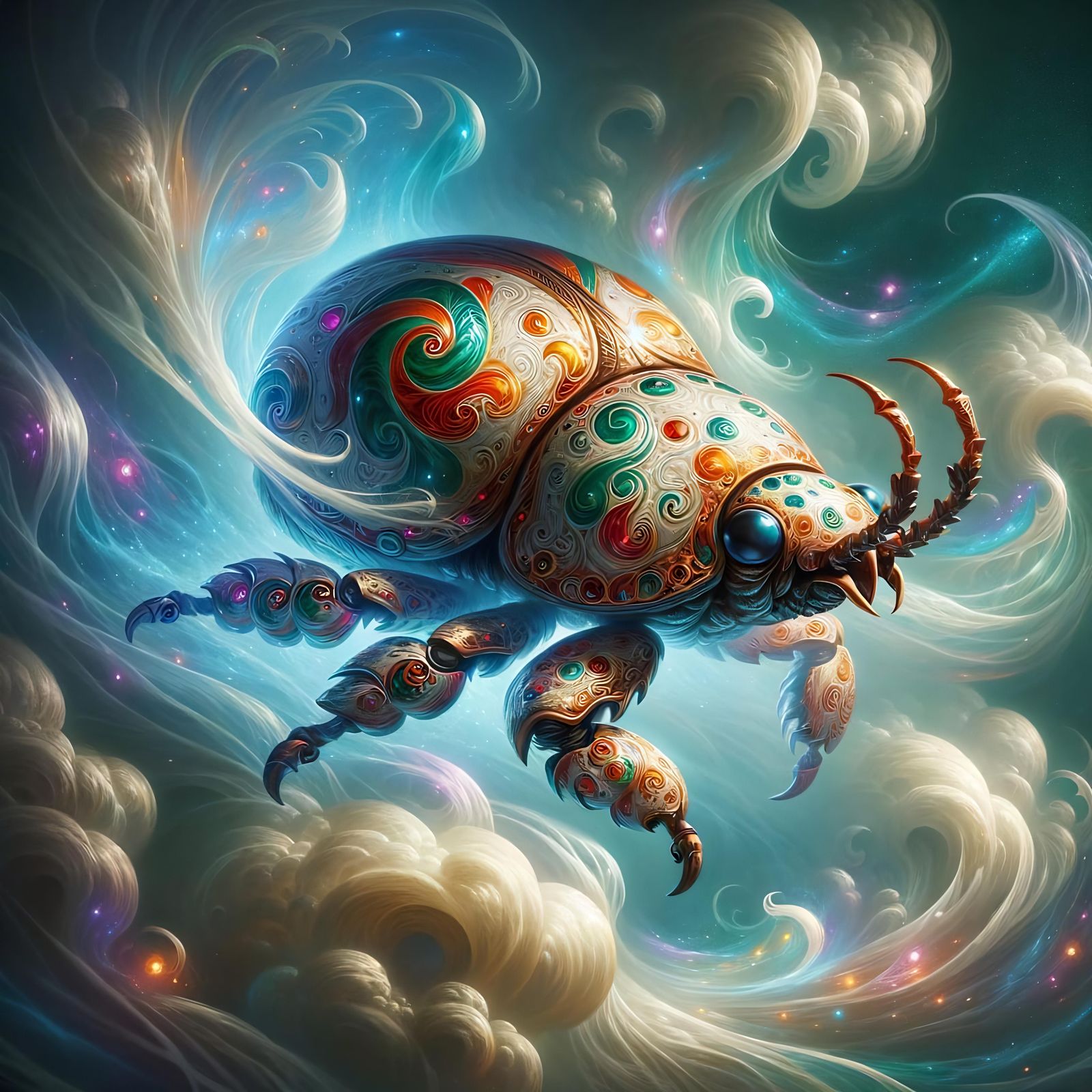 Ethereal DND Scarab Creates Portal in Fantasy Plane