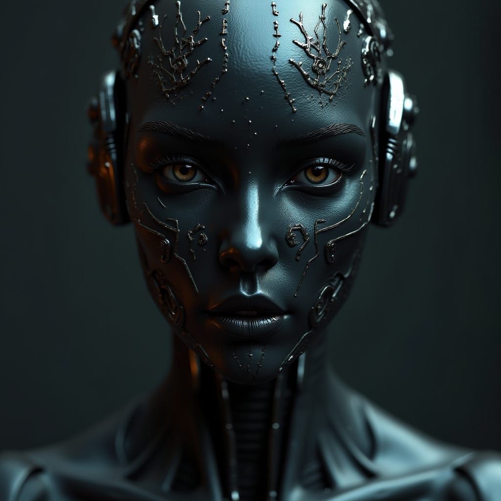 Dark machine Goddess