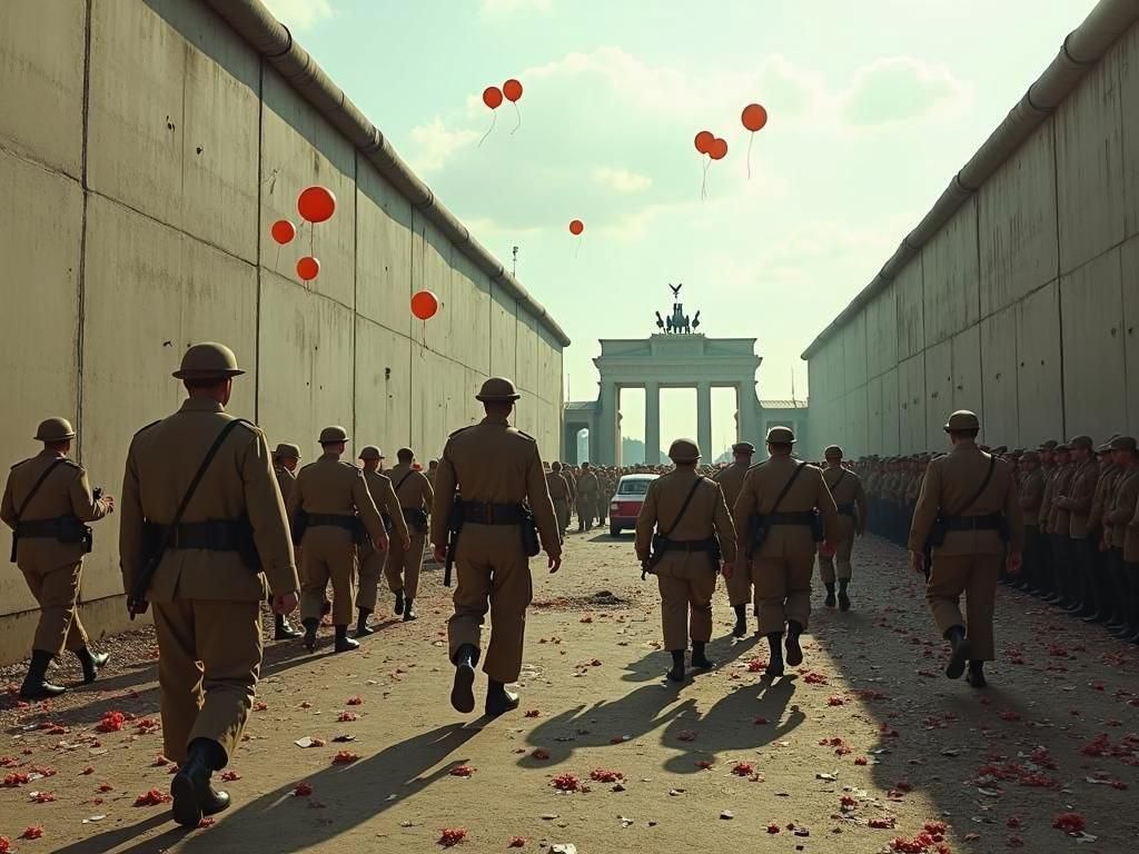 Berlin Wall Falls: Stasi Soldiers Return Home