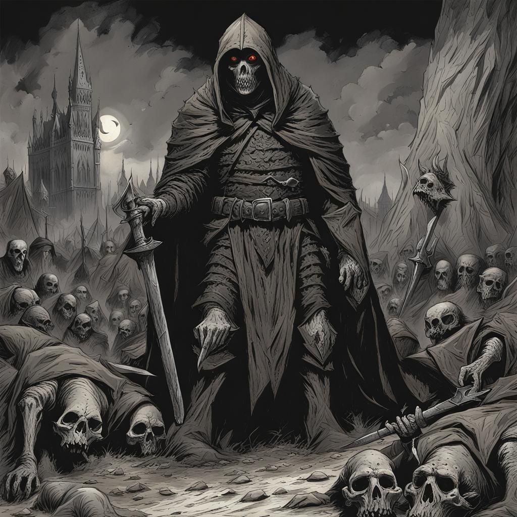 Grimdark Gothic Landscape Image