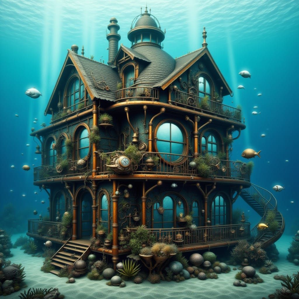 Steampunk house