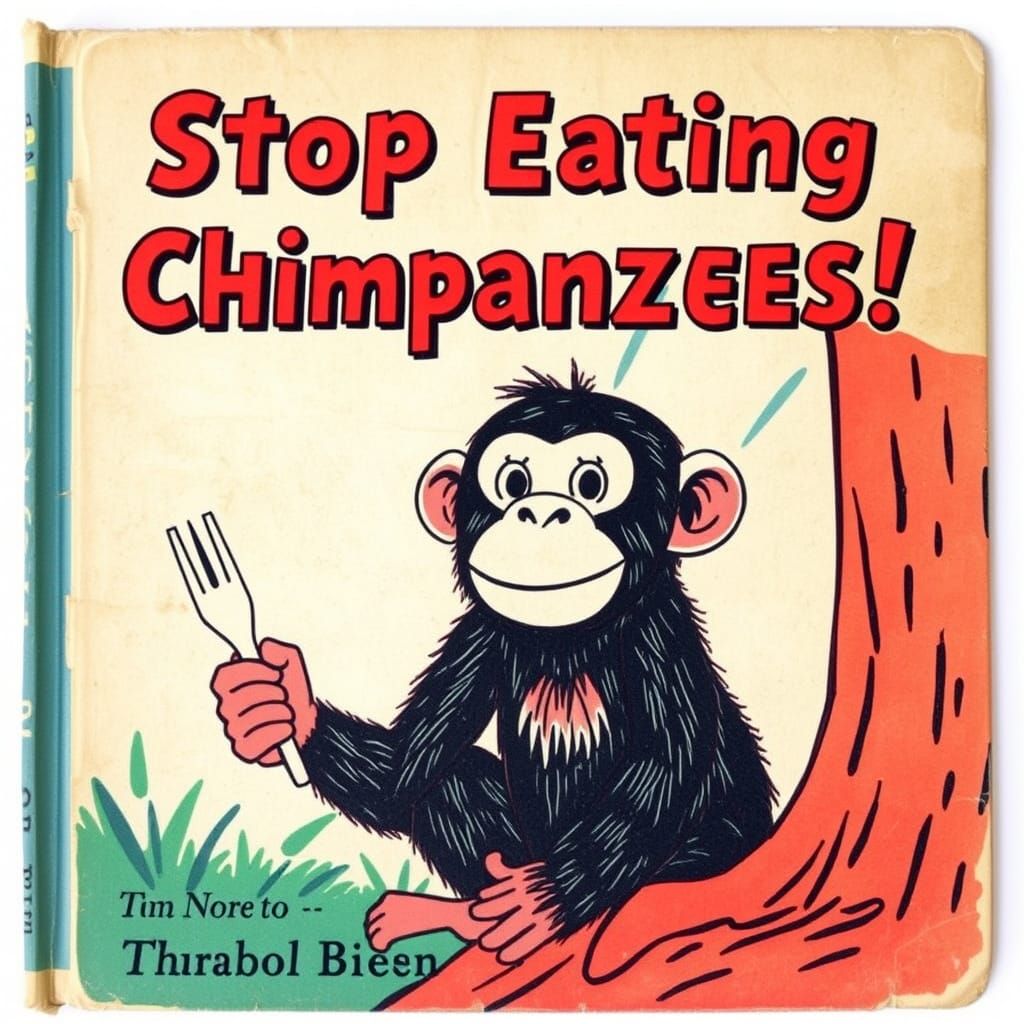 Retro 1950s Children's Book Cover Art