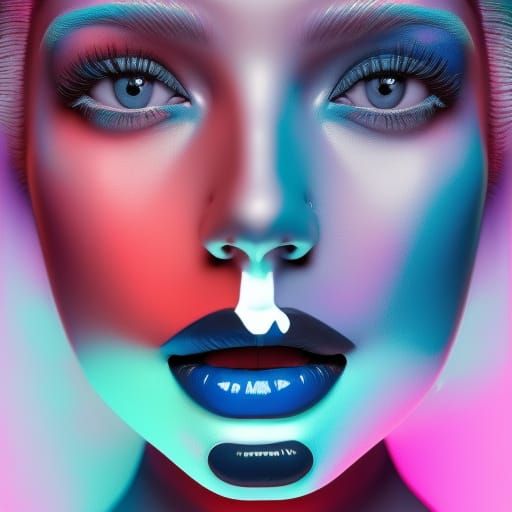 Lady blue