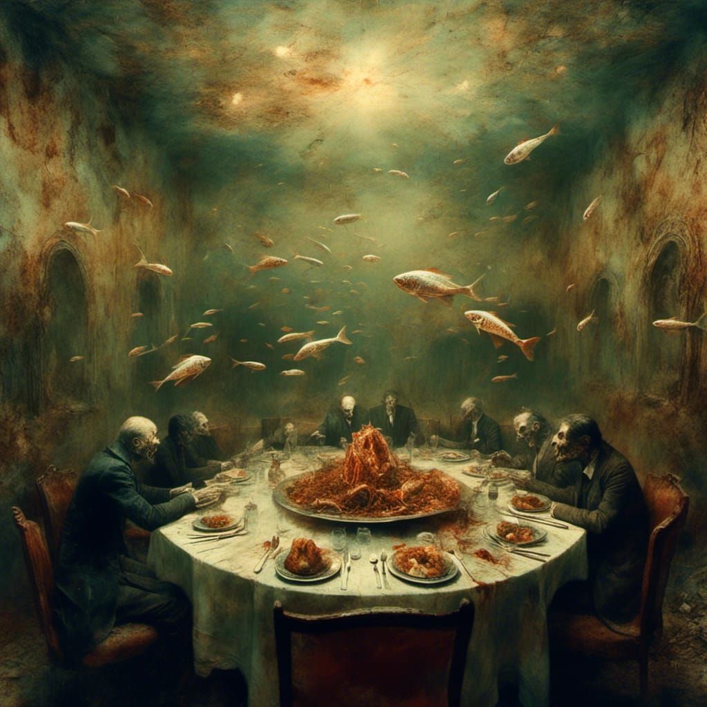 The plates, forged from the brittle bones of long-dead sea monsters, were etched with dark runes that oozed a viscous, b...