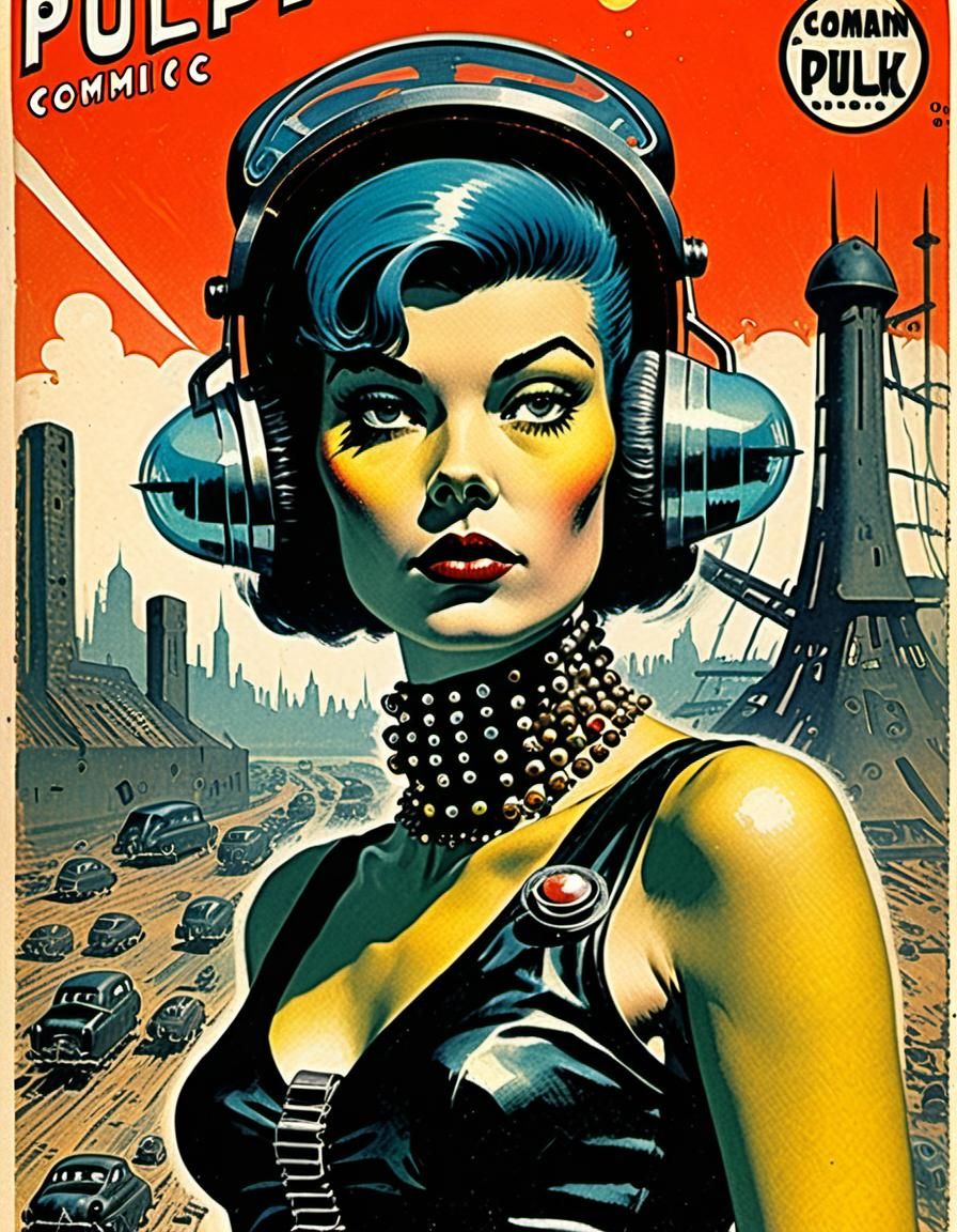 Atompunk Woman