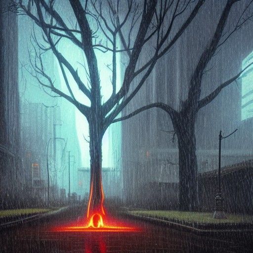 Fiery Portal Opens in 1980s Hawkins