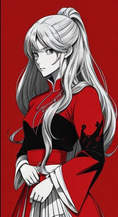 Vibrant Anime Day in Cel-Shaded Style