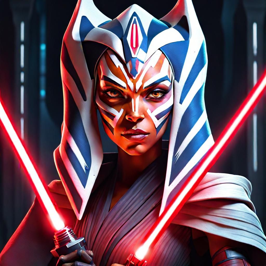 Ahsoka as a Sith Lord Concept Art