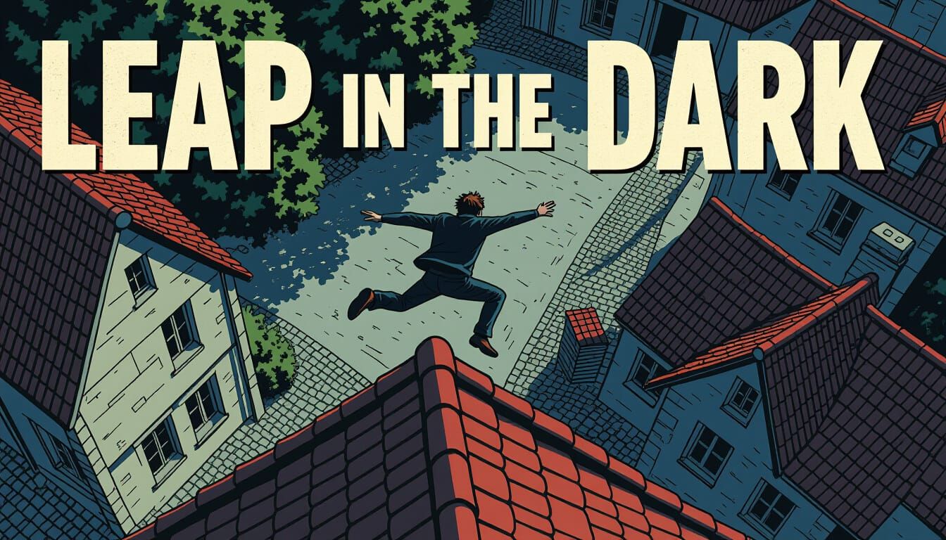 Graphic Novel Style: Leap in the Dark
