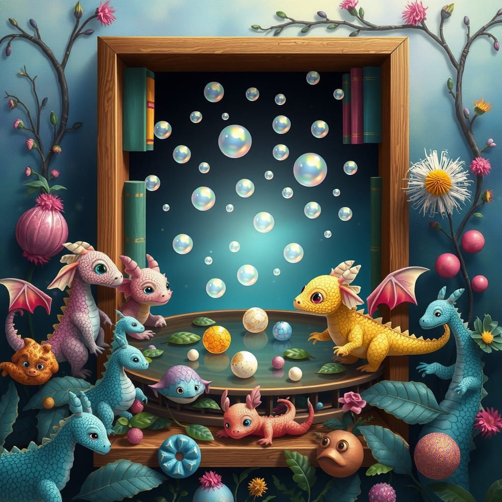 Dreamlike Realms of Whimsical Wonder: Pastel Dragons Discove...