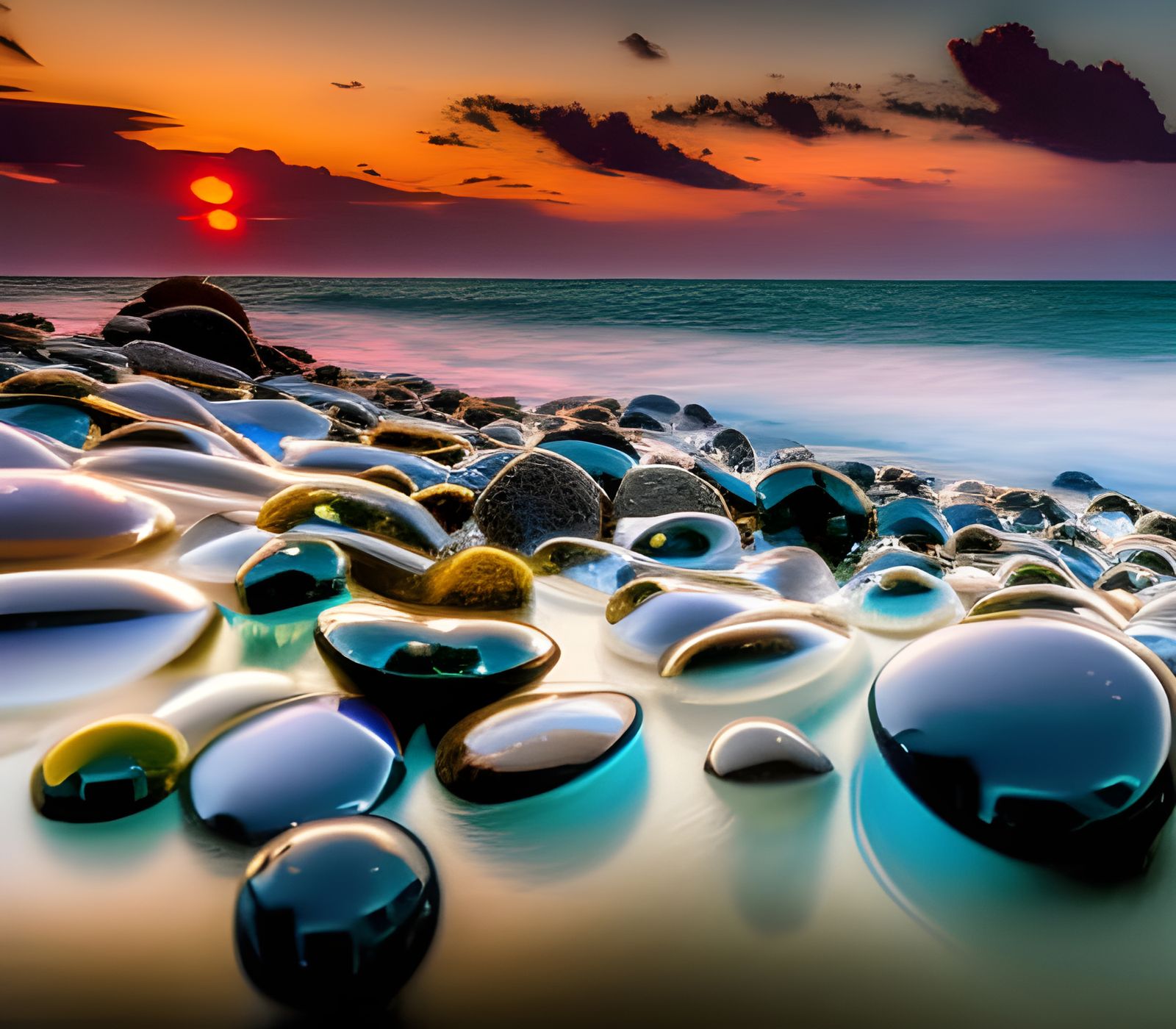 Bejeweled Ocean: Gemstones and Gold Treasure Trove