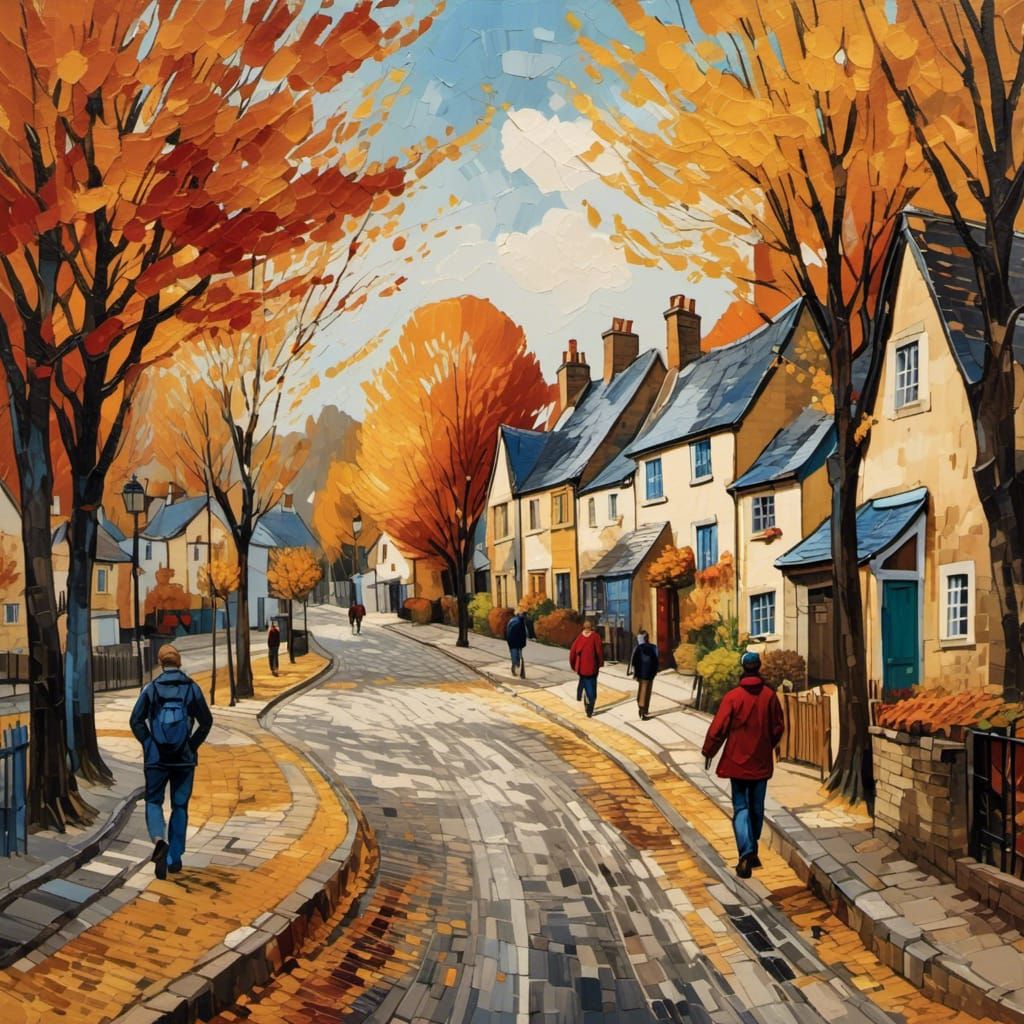 Autumn in the neighborhood