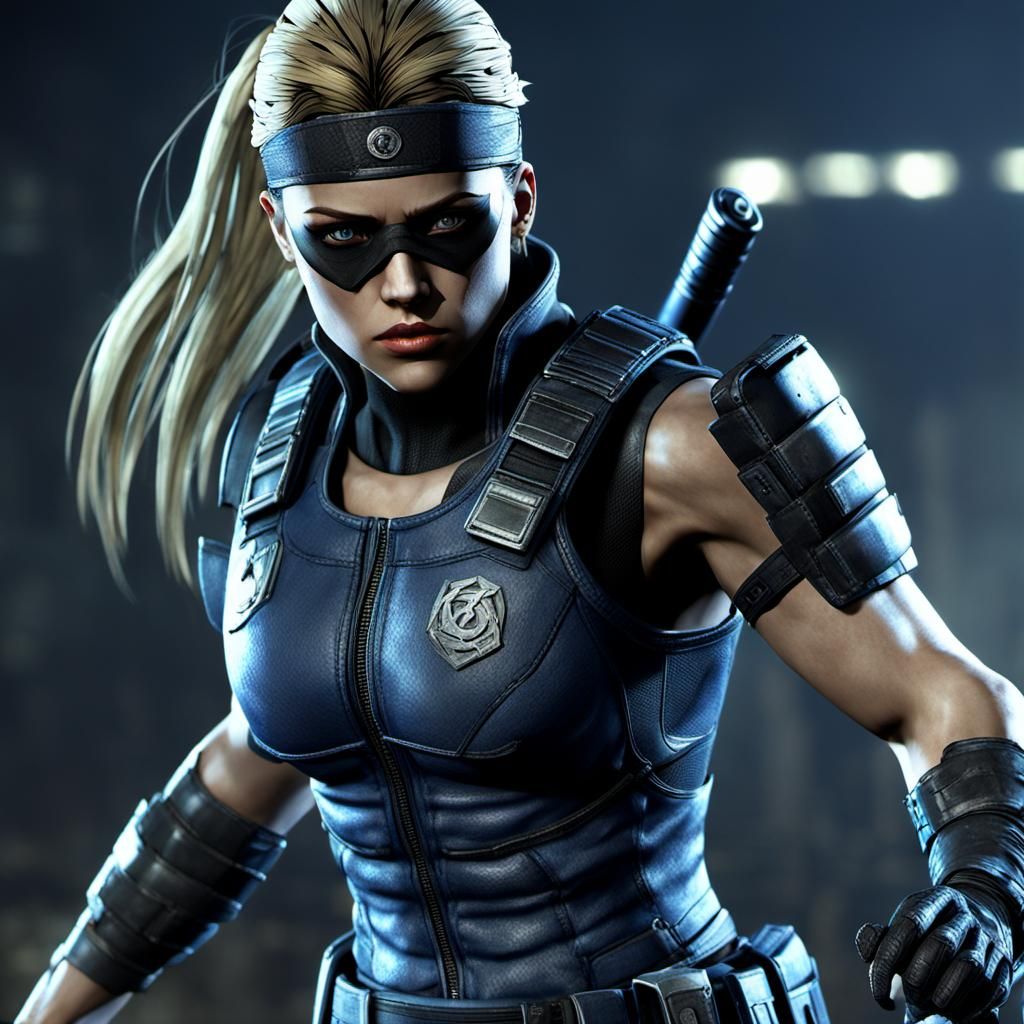 Sonya Blade Masterpiece in 8K Resolution