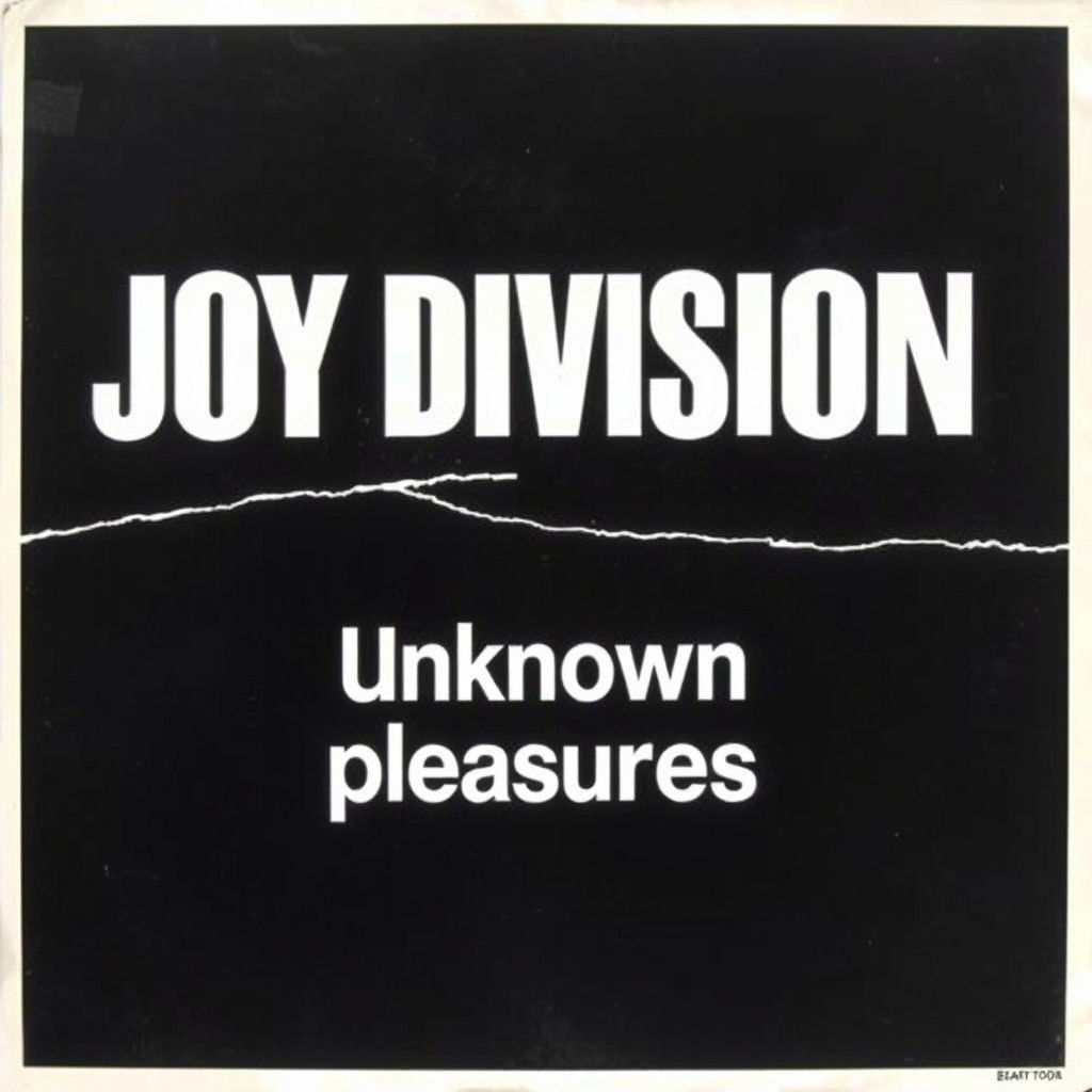 Minimalist Goth Punk Album Cover Art