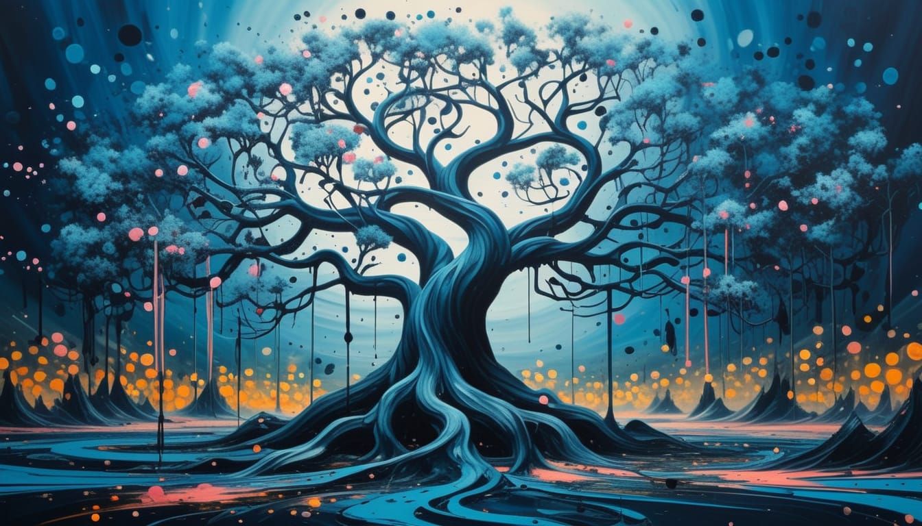 Abstract Expressionism: Harmony in Chaotic Impasto