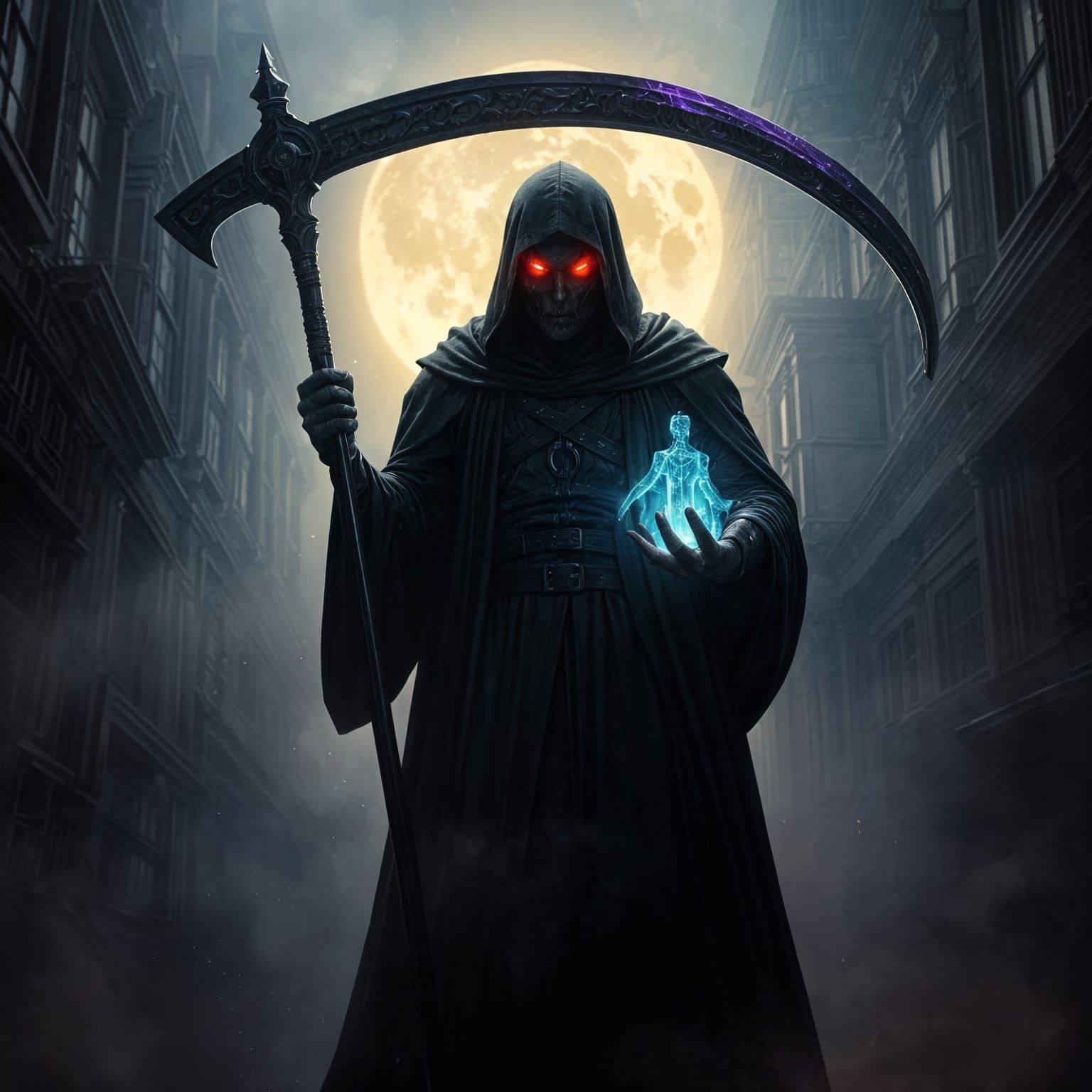 He comes for us all in the end.