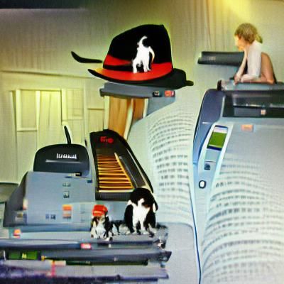 AI-Generated Image from a Blank Prompt