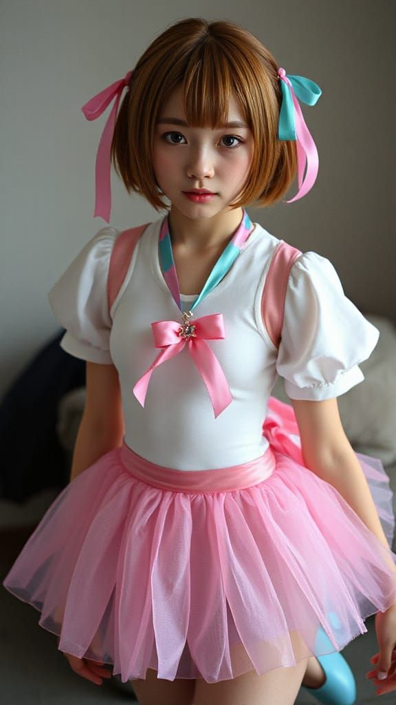 Shirai Hinako as Reflector: Cinematic Ballerina Style