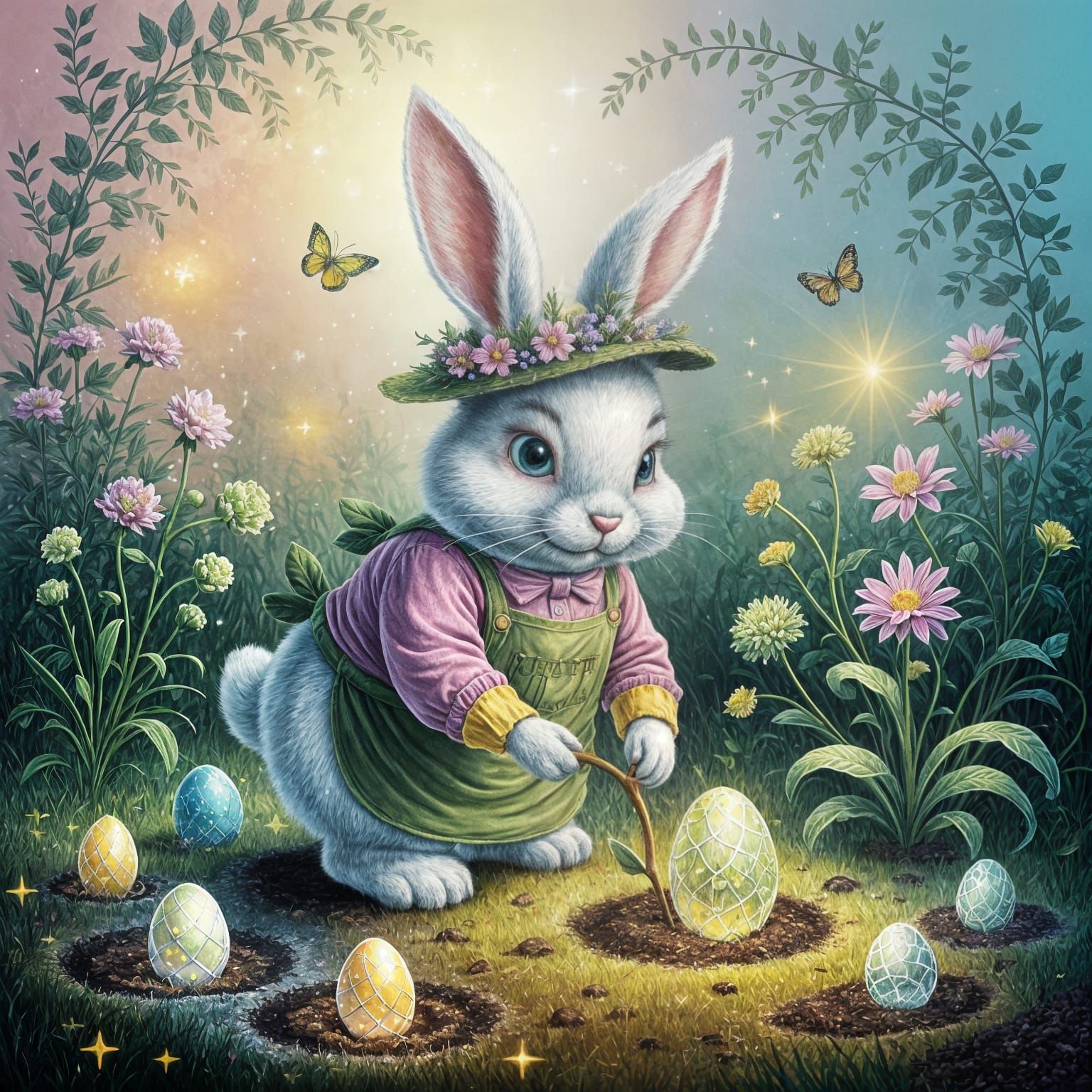 The Little Gardener of Magic Eggs