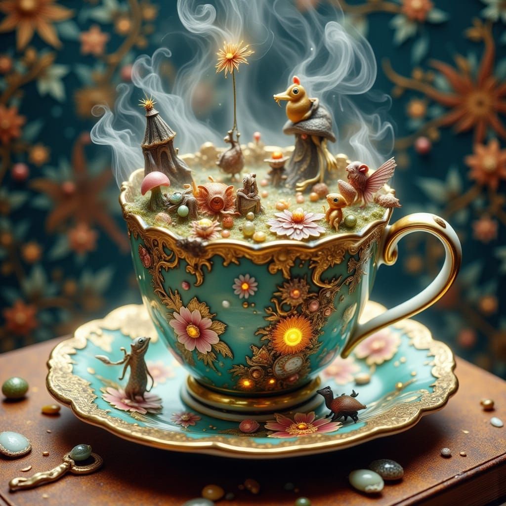 Teacup Tavern: Miniature Inn for Tiny Travelers