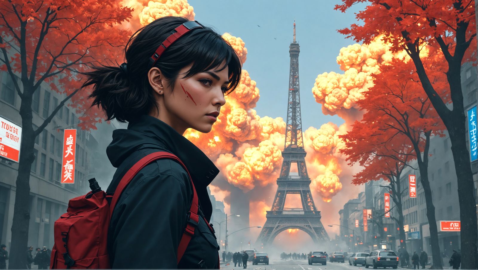 Stealth Mode Activated: Celestial Anime Heroine