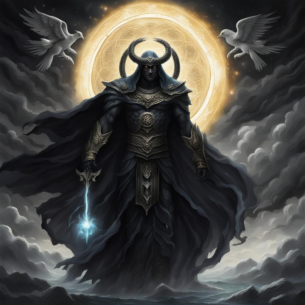 God of Darkness Meets Goddess of Light