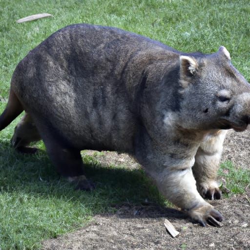Humorous Combat Wombat Image